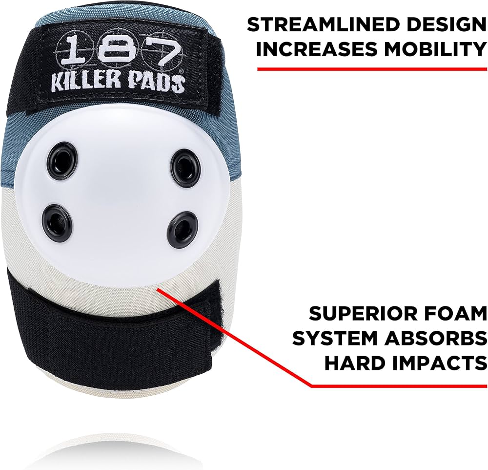 Amazon.co.jp: 187キラーパッド膝パッド、肘パッドコンボパック